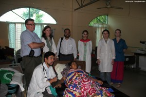 HOPE Hospital, 2012. Pauline Cafferkey on far right.